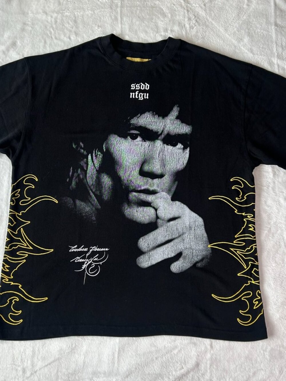 Darc Sport Bruce Lee Collaboration Black T-Shirt - Large